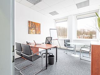 Das ecos office center in Essen verfügt über ein lichtdurchflutetes Tagesbüro 